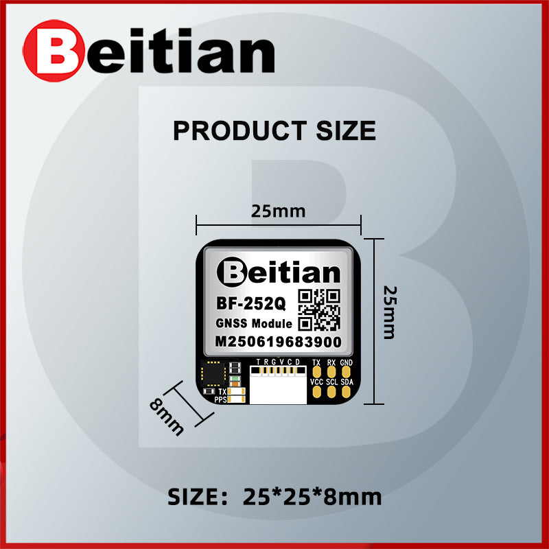 Beitian Beidou GPS + antenna module GNSS flying machine flight control drone FPV model aircraft fixed wing Beitian Beidou GPS + antenna module GNSS flying machine flight control drone FPV model aircraft fixed wing